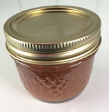 Rhubarb Raspberry Ginger Preserves (Garden-grown, Low-calorie)
