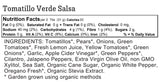 Tomatillo Verde Salsa with Pears (Garden-grown)
