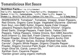 Tomatolicious Hot Sauce (70% Garden Grown or Organic)
